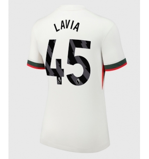 Chelsea Romeo Lavia #45 Bortedrakt Dame 2025-26 Kortermet