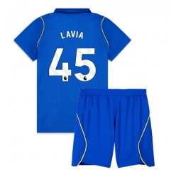 Chelsea Romeo Lavia #45 Hjemmedraktsett Barn 2026-27 Kortermet (+ Korte bukser)