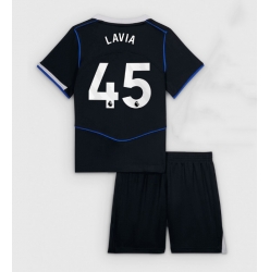 Chelsea Romeo Lavia #45 Tredjedraktsett Barn 2025-26 Kortermet (+ Korte bukser)
