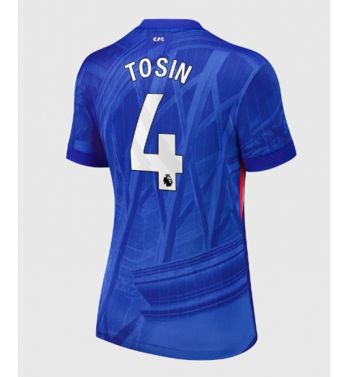 Chelsea Tosin Adarabioyo #4 Hjemmedrakt Dame 2025-26 Kortermet Chelsea Tosin Adarabioyo #4 Hjemmedrakt Dame 2025-26 Kortermet