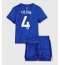 Chelsea Tosin Adarabioyo #4 Hjemmedraktsett Barn 2025-26 Kortermet (+ Korte bukser)