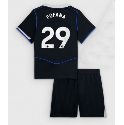 Chelsea Wesley Fofana #29 Tredjedraktsett Barn 2025-26 Kortermet (+ Korte bukser)