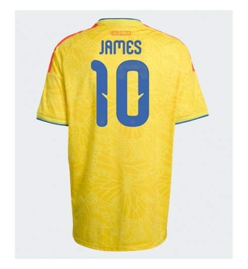 Colombia James Rodriguez #10 Hjemmedrakt VM 2026 Kortermet Colombia James Rodriguez #10 Hjemmedrakt VM 2026 Kortermet