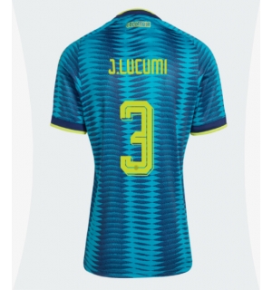 Colombia Jhon Lucumi #3 Bortedrakt Dame VM 2026 Kortermet
