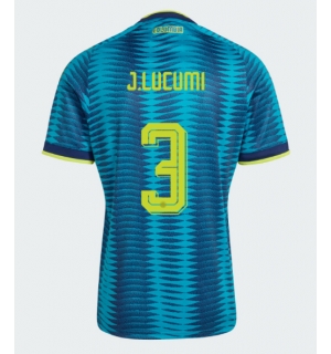 Colombia Jhon Lucumi #3 Bortedrakt VM 2026 Kortermet