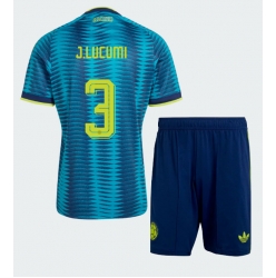 Colombia Jhon Lucumi #3 Bortedraktsett Barn VM 2026 Kortermet (+ Korte bukser)