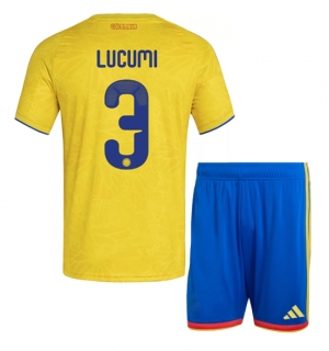 Colombia Jhon Lucumi #3 Hjemmedraktsett Barn VM 2026 Kortermet (+ Korte bukser)