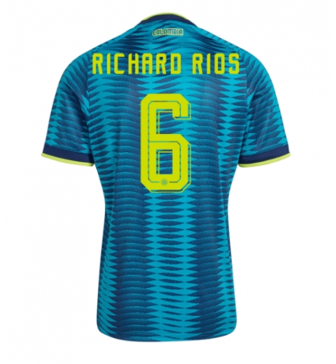 Colombia Richard Rios #6 Bortedrakt VM 2026 Kortermet Colombia Richard Rios #6 Bortedrakt VM 2026 Kortermet