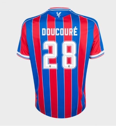 Crystal Palace Cheick Doucoure #28 Hjemmedrakt 2025-26 Kortermet Crystal Palace Cheick Doucoure #28 Hjemmedrakt 2025-26 Kortermet