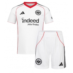 Eintracht Frankfurt Bortedraktsett Barn 2025-26 Kortermet (+ Korte bukser)