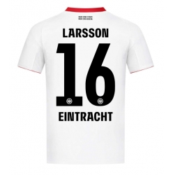 Eintracht Frankfurt Hugo Larsson #16 Bortedrakt 2025-26 Kortermet