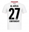 Eintracht Frankfurt Mario Gotze #27 Bortedrakt 2025-26 Kortermet Eintracht Frankfurt Mario Gotze #27 Bortedrakt 2025-26 Kortermet
