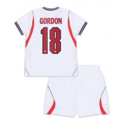 England Anthony Gordon #18 Hjemmedraktsett Barn VM 2026 Kortermet (+ Korte bukser)