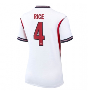 England Declan Rice #4 Hjemmedrakt Dame VM 2026 Kortermet