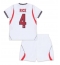England Declan Rice #4 Hjemmedraktsett Barn VM 2026 Kortermet (+ Korte bukser)