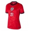 England Eberechi Eze #21 Bortedrakt Dame VM 2026 Kortermet