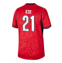 England Eberechi Eze #21 Bortedrakt VM 2026 Kortermet