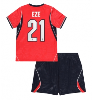England Eberechi Eze #21 Bortedraktsett Barn VM 2026 Kortermet (+ Korte bukser)