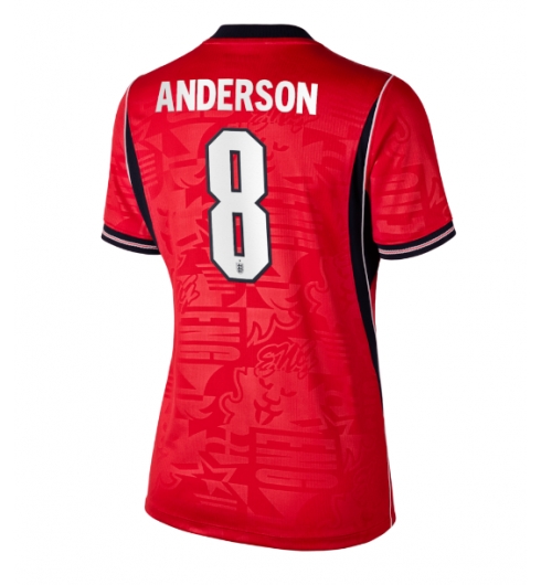 England Elliot Anderson #8 Bortedrakt Dame VM 2026 Kortermet England Elliot Anderson #8 Bortedrakt Dame VM 2026 Kortermet