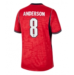 England Elliot Anderson #8 Bortedrakt VM 2026 Kortermet