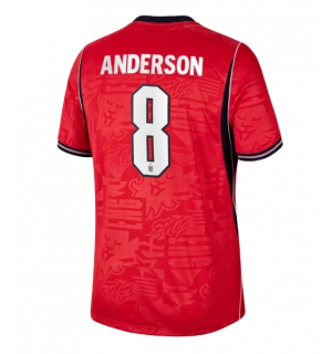 England Elliot Anderson #8 Bortedrakt VM 2026 Kortermet