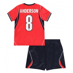 England Elliot Anderson #8 Bortedraktsett Barn VM 2026 Kortermet (+ Korte bukser)