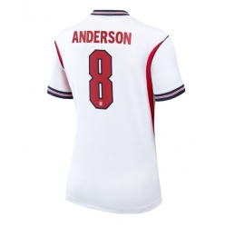 England Elliot Anderson #8 Hjemmedrakt Dame VM 2026 Kortermet