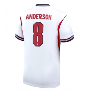 England Elliot Anderson #8 Hjemmedrakt VM 2026 Kortermet