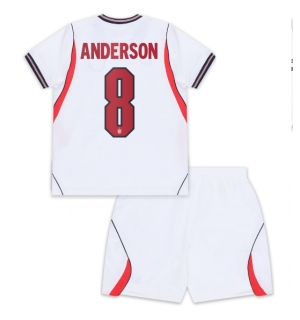 England Elliot Anderson #8 Hjemmedraktsett Barn VM 2026 Kortermet (+ Korte bukser)