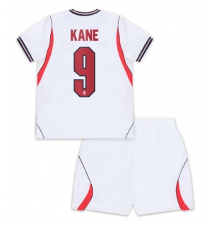 England Harry Kane #9 Hjemmedraktsett Barn VM 2026 Kortermet (+ Korte bukser)