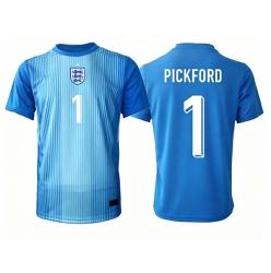 England Jordan Pickford #1 Keeper Hjemmedrakt VM 2026 Kortermet