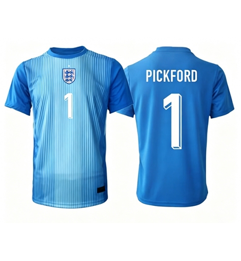 England Jordan Pickford #1 Keeper Hjemmedrakt VM 2026 Kortermet England Jordan Pickford #1 Keeper Hjemmedrakt VM 2026 Kortermet