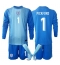 England Jordan Pickford #1 Keeper Hjemmedraktsett Barn VM 2026 Langermet (+ Korte bukser)