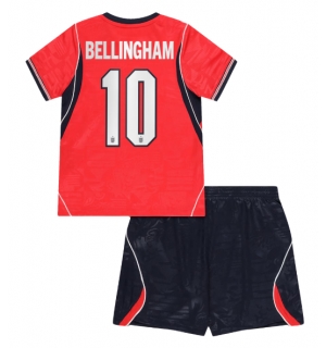 England Jude Bellingham #10 Bortedraktsett Barn VM 2026 Kortermet (+ Korte bukser)