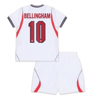England Jude Bellingham #10 Hjemmedraktsett Barn VM 2026 Kortermet (+ Korte bukser)