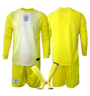 England Keeper Bortedraktsett Barn VM 2026 Langermet (+ Korte bukser)