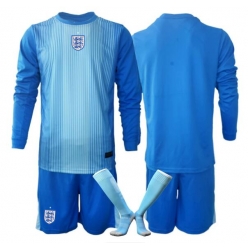 England Keeper Hjemmedraktsett Barn VM 2026 Langermet (+ Korte bukser)