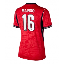 England Kobbie Mainoo #16 Bortedrakt Dame VM 2026 Kortermet