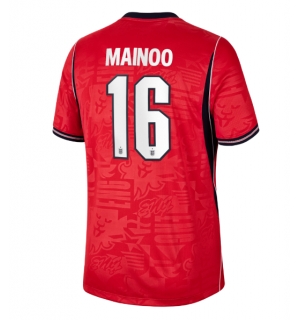 England Kobbie Mainoo #16 Bortedrakt VM 2026 Kortermet