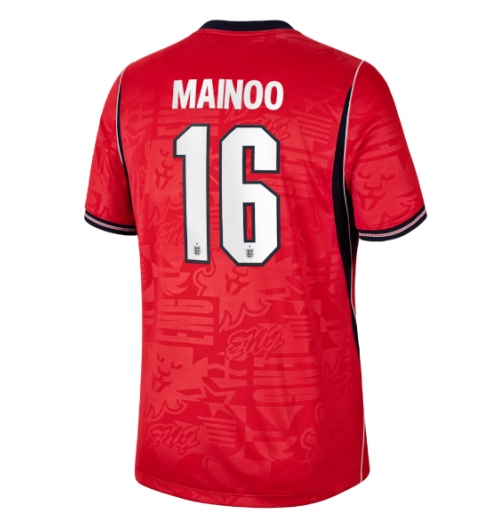 England Kobbie Mainoo #16 Bortedrakt VM 2026 Kortermet England Kobbie Mainoo #16 Bortedrakt VM 2026 Kortermet