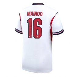 England Kobbie Mainoo #16 Hjemmedrakt VM 2026 Kortermet