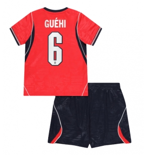 England Marc Guehi #6 Bortedraktsett Barn VM 2026 Kortermet (+ Korte bukser)