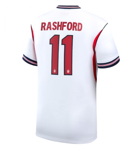 England Marcus Rashford #11 Hjemmedrakt VM 2026 Kortermet England Marcus Rashford #11 Hjemmedrakt VM 2026 Kortermet