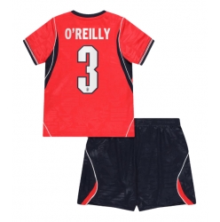 England Nico O'Reilly #3 Bortedraktsett Barn VM 2026 Kortermet (+ Korte bukser)
