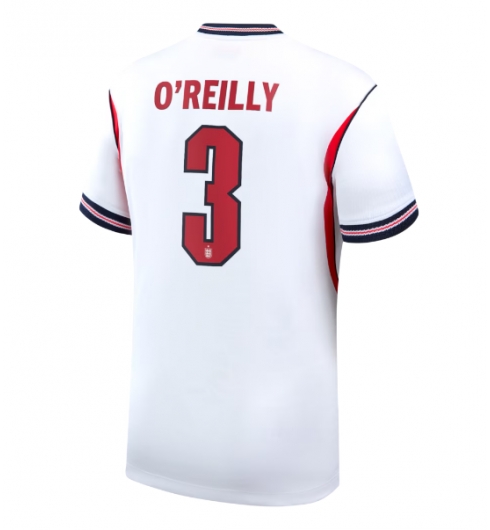England Nico O'Reilly #3 Hjemmedrakt VM 2026 Kortermet England Nico O'Reilly #3 Hjemmedrakt VM 2026 Kortermet