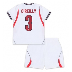 England Nico O'Reilly #3 Hjemmedraktsett Barn VM 2026 Kortermet (+ Korte bukser)