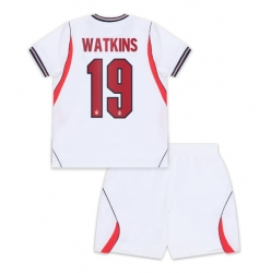 England Ollie Watkins #19 Hjemmedraktsett Barn VM 2026 Kortermet (+ Korte bukser)