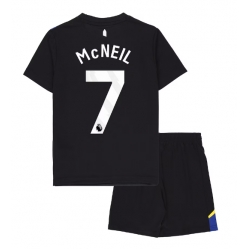 Everton Dwight McNeil #7 Tredjedraktsett Barn 2025-26 Kortermet (+ Korte bukser)