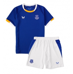 Everton Hjemmedraktsett Barn 2026-27 Kortermet (+ Korte bukser)