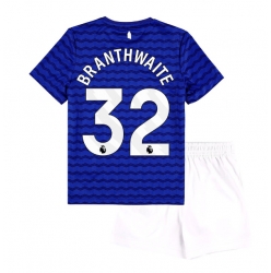 Everton Jarrad Branthwaite #32 Hjemmedraktsett Barn 2025-26 Kortermet (+ Korte bukser)
